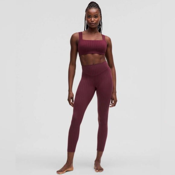 Lululemon Wunder Under High-Rise Tight 25" *Tonal Stripe
Garnet - Picture 1 of 8